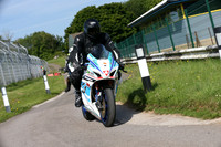 Suzuki white n sky blue