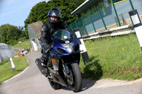 Suzuki GSX R blue