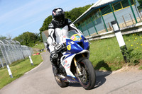 Triumph blue n white