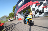 Triumph Orange n sky blue