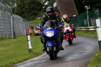 Honda CBR blue