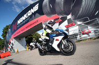 Suzuki GSX R blue n white