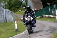 Suzuki GSX R blue n white
