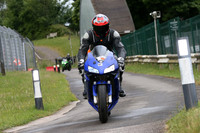 Honda CBR blue