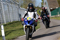 Triumph blue n white